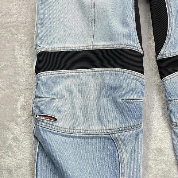 Icon Recon Jeans Men's 36x32 Light Wash Asphalt Technologies Motorcycle Riding - Picture 11 of 15